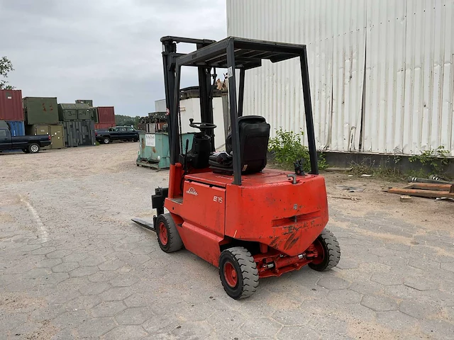 1992 linde e16p vorkheftruck - afbeelding 5 van  10