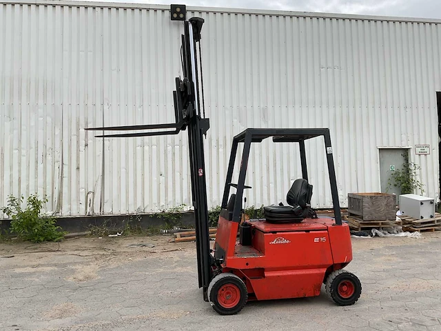 1992 linde e16p vorkheftruck - afbeelding 6 van  10