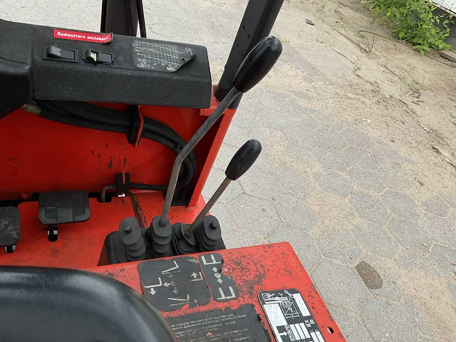 1992 linde e16p vorkheftruck - afbeelding 8 van  10