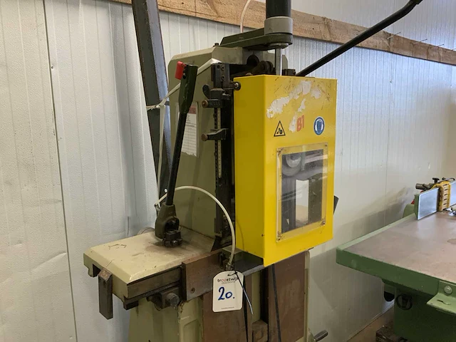 1992 masterwood labor b1v gatensteekmachine - afbeelding 4 van  9