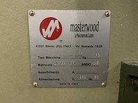 1992 masterwood labor b1v gatensteekmachine - afbeelding 9 van  9