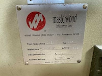 1992 masterwood omb1v gaten steekmachine - afbeelding 4 van  12