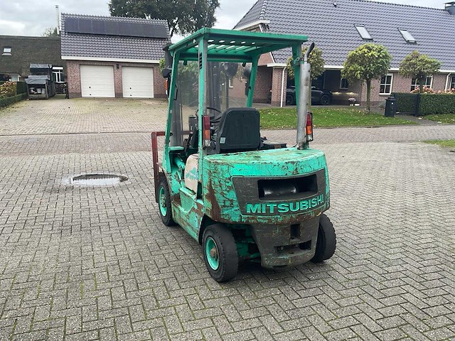 1992 mitsubishi ef18b. vorkheftruck - afbeelding 4 van  10