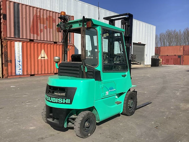 1992 mitsubishi fd20 vorkheftruck - afbeelding 9 van  15