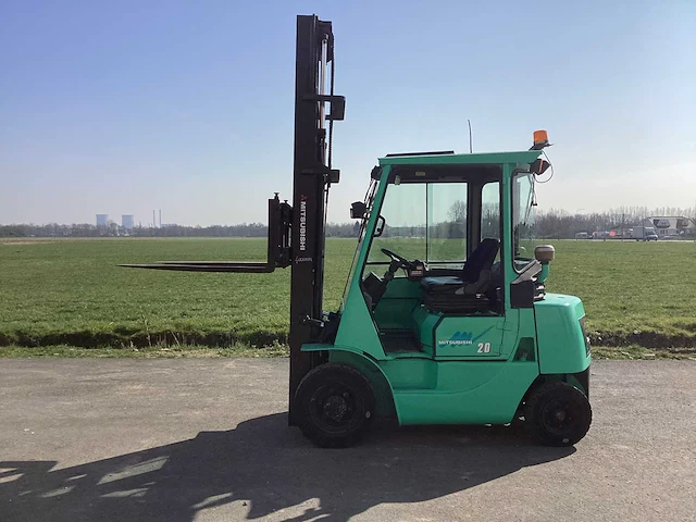 1992 mitsubishi fd20 vorkheftruck - afbeelding 11 van  15
