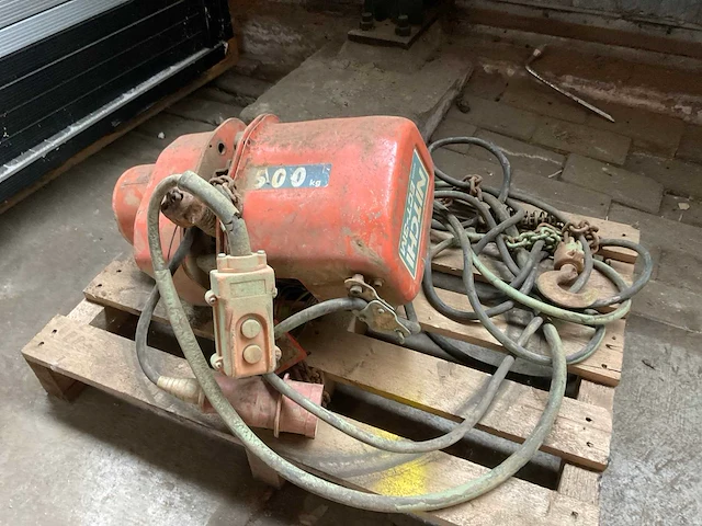 1992 nitchi ect-3m elektrische kettingtakel - afbeelding 1 van  6