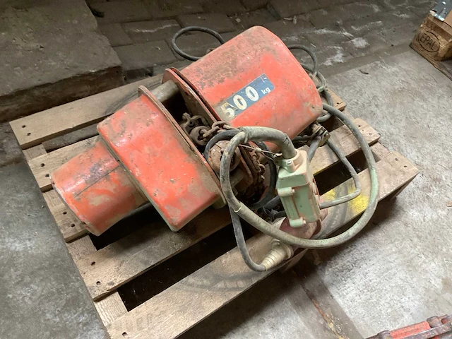 1992 nitchi ect-3m elektrische kettingtakel - afbeelding 2 van  6