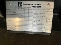 1992 pauwels transformator 2500kva - afbeelding 6 van  6