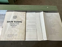 1992 shun kuang kp4-220 vierzijdige profileer- en schaafmachine - afbeelding 19 van  30