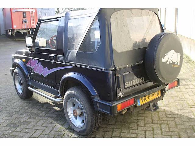 1992 suzuki samurai bleu-lagoon - afbeelding 4 van  87