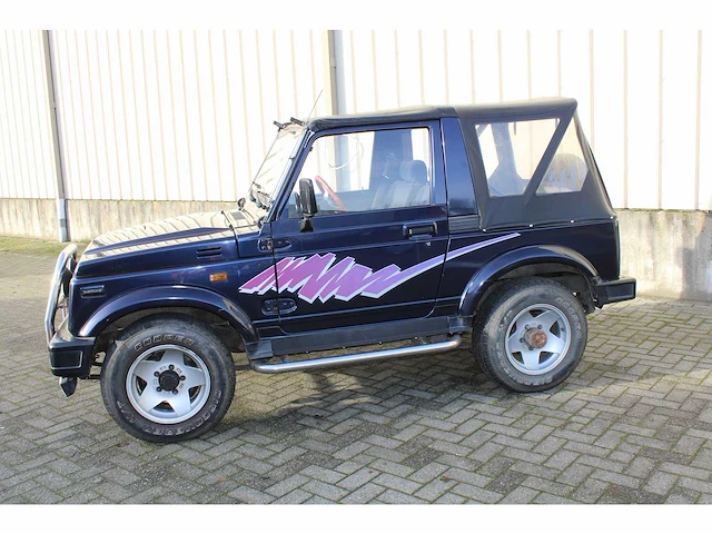 1992 suzuki samurai bleu-lagoon - afbeelding 5 van  87