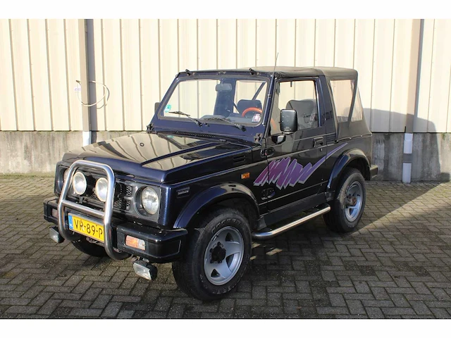1992 suzuki samurai bleu-lagoon - afbeelding 6 van  87
