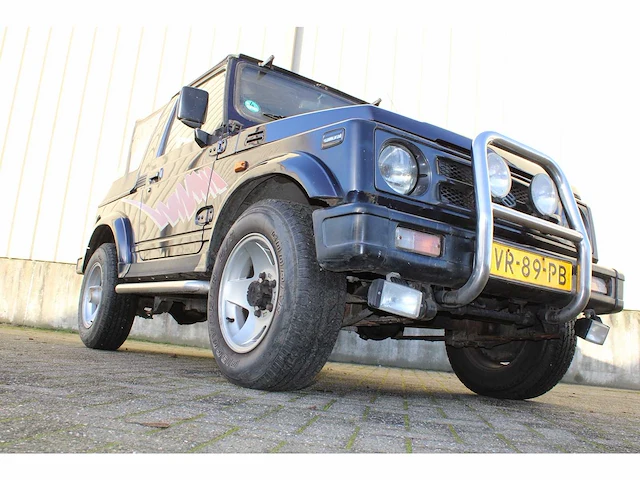 1992 suzuki samurai bleu-lagoon - afbeelding 35 van  87