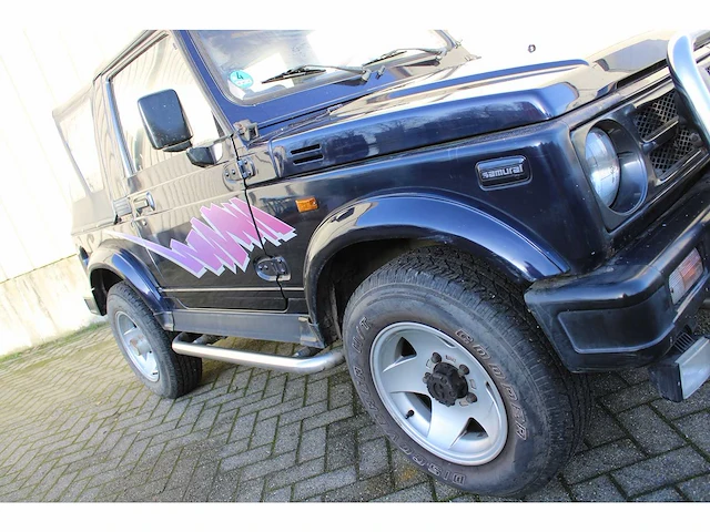 1992 suzuki samurai bleu-lagoon - afbeelding 40 van  87