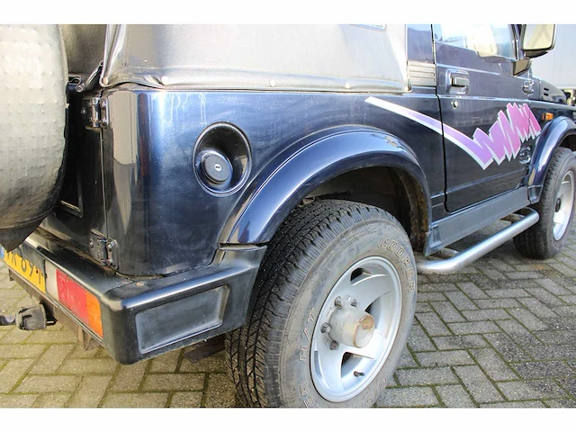 1992 suzuki samurai bleu-lagoon - afbeelding 41 van  87