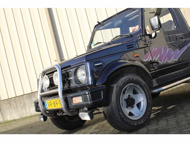 1992 suzuki samurai bleu-lagoon - afbeelding 71 van  87