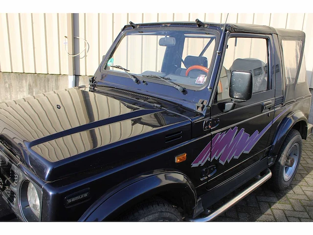 1992 suzuki samurai bleu-lagoon - afbeelding 75 van  87
