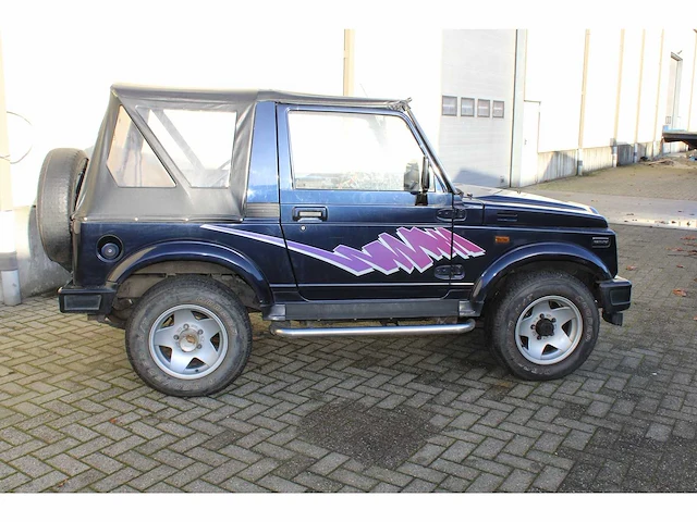 1992 suzuki samurai bleu-lagoon - afbeelding 78 van  87