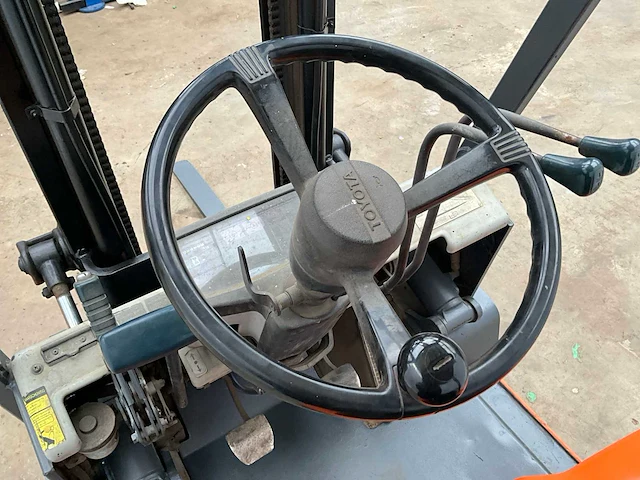 1992 toyota 42 5fgf 15 vorkheftruck - afbeelding 7 van  18