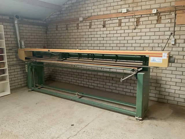 1992 vangroeneweghe b-2500 bandschuurmachine - afbeelding 1 van  11