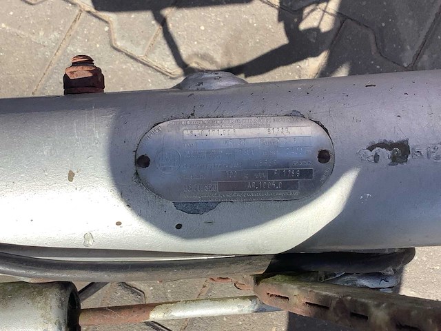 1993 - hoffmann - gindorf - paardentrailer 2-paards - afbeelding 2 van  10