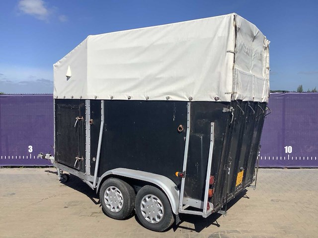 1993 - hoffmann - gindorf - paardentrailer 2-paards - afbeelding 5 van  10