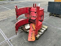1993 auramo ra 220 nj papierrollenklem splitarm - afbeelding 1 van  5