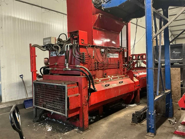 1993 avermann horizontal baler bp1411 22/50 recyclinginstallatie - afbeelding 3 van  50