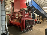 1993 avermann horizontal baler bp1411 22/50 recyclinginstallatie - afbeelding 6 van  50