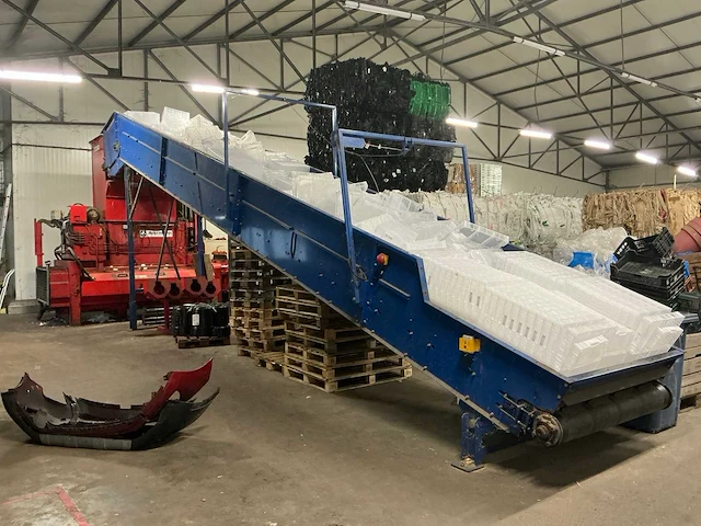 1993 avermann horizontal baler bp1411 22/50 recyclinginstallatie - afbeelding 1 van  50