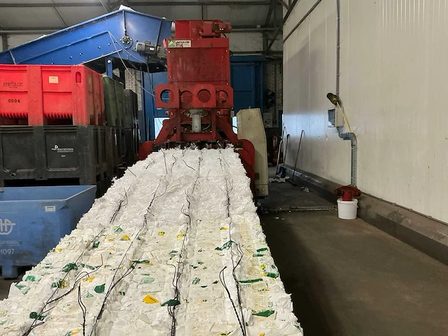 1993 avermann horizontal baler bp1411 22/50 recyclinginstallatie - afbeelding 36 van  50