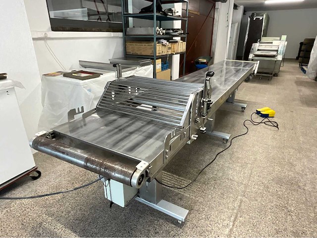 1993 cim minilinea nt inox roestvrijstalen snijtafel - afbeelding 1 van  29