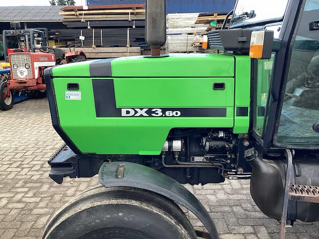1993 deutz dx3.50 landbouwtractor 2wd - afbeelding 7 van  22