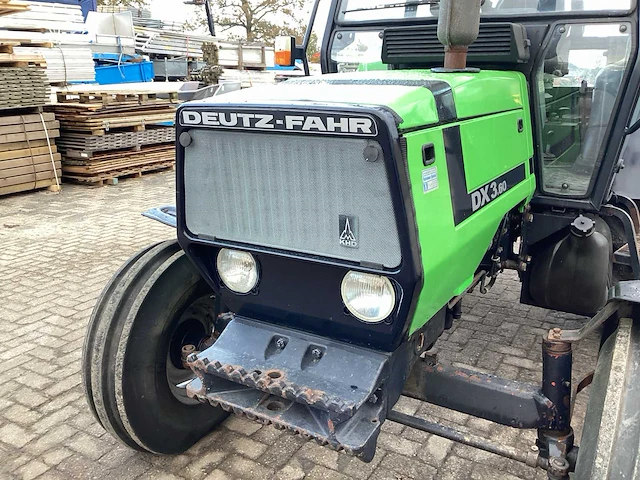 1993 deutz dx3.50 landbouwtractor 2wd - afbeelding 9 van  22