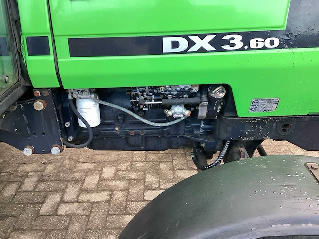 1993 deutz dx3.50 landbouwtractor 2wd - afbeelding 10 van  22