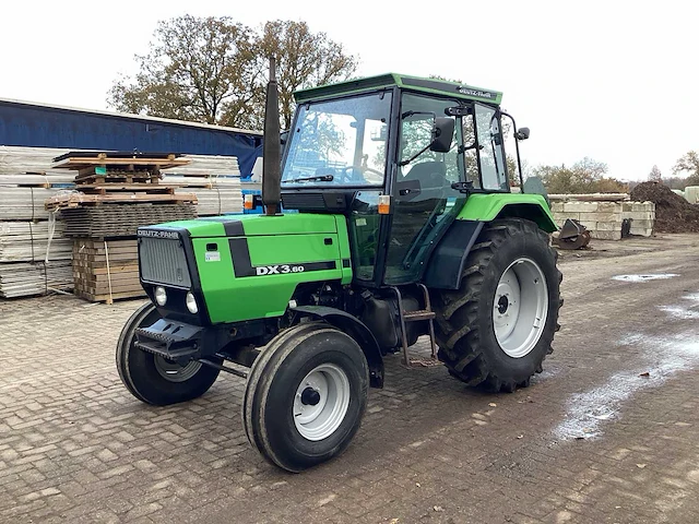 1993 deutz dx3.50 landbouwtractor 2wd - afbeelding 1 van  22