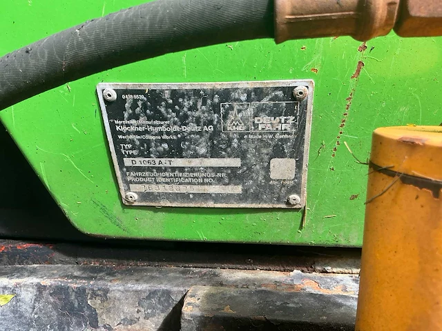 1993 deutz-fahr dx4.31 se vierwielaangedreven landbouwtractor - afbeelding 20 van  48