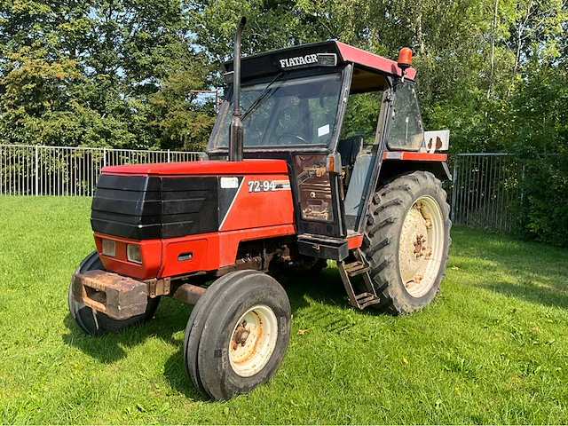 1993 fiatagri 72-94 tweewielaangedreven landbouwtractor - afbeelding 1 van  32