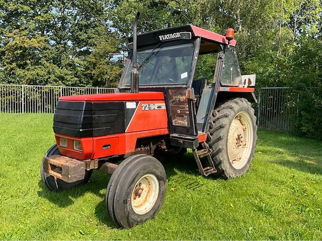 1993 fiatagri 72-94 tweewielaangedreven landbouwtractor - afbeelding 12 van  32