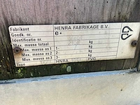 1993 henra tk27 veetrailer - afbeelding 2 van  12