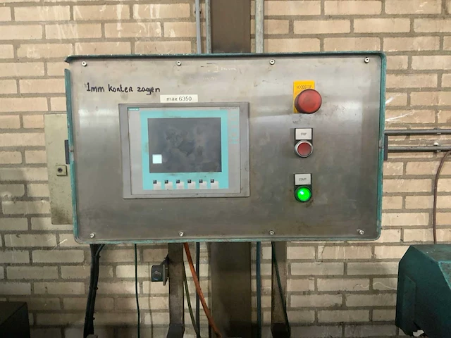 1993 kaltenbach kks 400e afkortcirkelzaagmachine - afbeelding 7 van  20