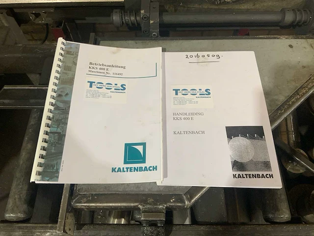 1993 kaltenbach kks 400e afkortcirkelzaagmachine - afbeelding 13 van  20