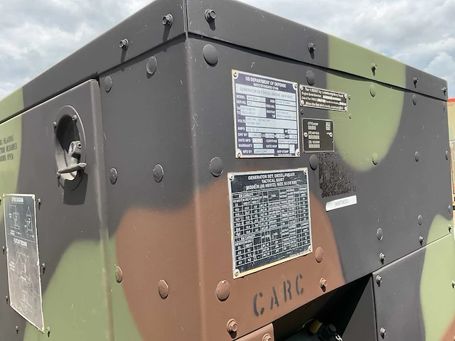 1993 libby corp mep-803a stroomgenerator (2x) - afbeelding 10 van  19