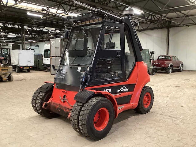 1993 linde h 70 d vorkheftruck - afbeelding 1 van  15