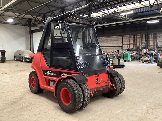1993 linde h 70 d vorkheftruck - afbeelding 2 van  15