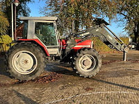 1993 massey ferguson 3085 vierwielaangedreven landbouwtractor met voorlader - afbeelding 28 van  32