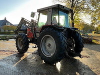 1993 massey ferguson 3085 vierwielaangedreven landbouwtractor met voorlader - afbeelding 32 van  32