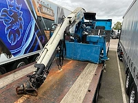 1993 pacton tdx339 oplegger met 1989 kennis 14000kg kraan - afbeelding 4 van  29