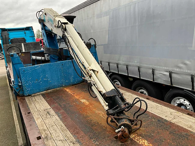 1993 pacton tdx339 oplegger met 1989 kennis 14000kg kraan - afbeelding 5 van  29