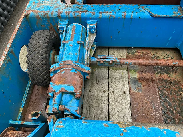 1993 pacton tdx339 oplegger met 1989 kennis 14000kg kraan - afbeelding 11 van  29